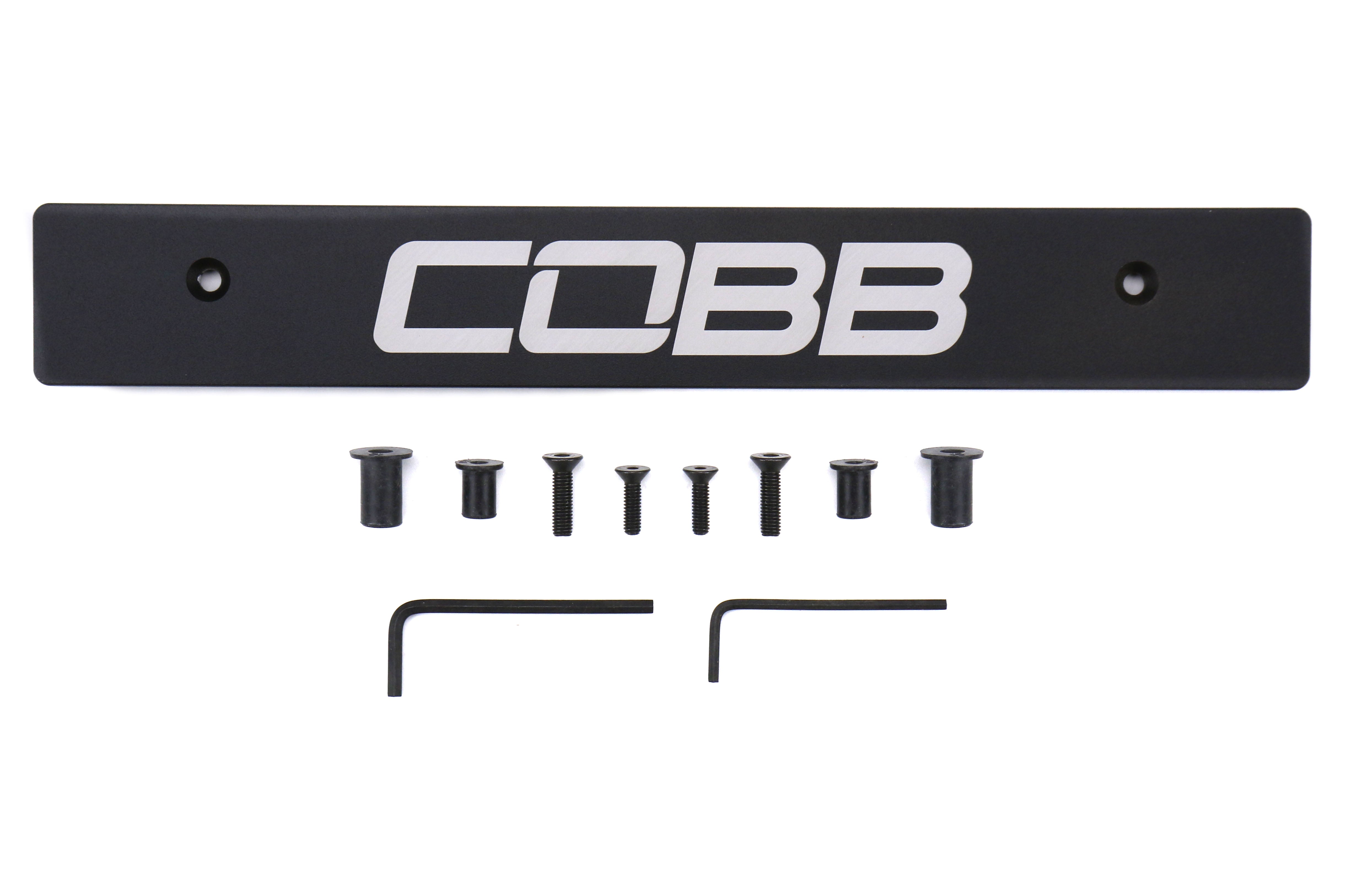 COBB Tuning Front License Plate Delete - 2015-2021 Subaru WRX / STI